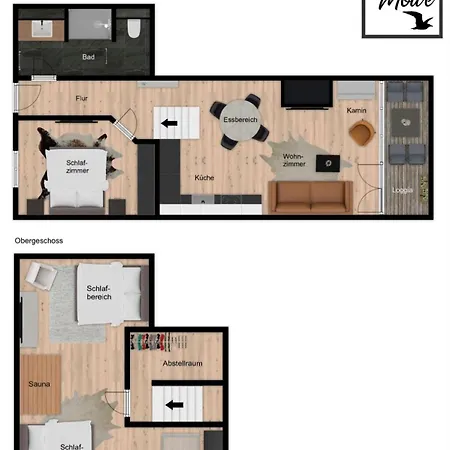 公寓 Haus-meeresblick-we-5-05